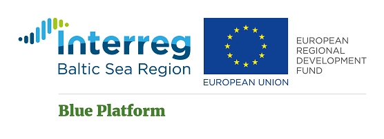 Interreg Blue Platform -hankkeen logo